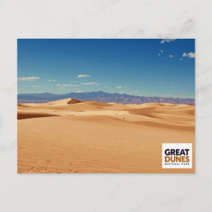Great Sand Dunes National Park Foto Briefkaart