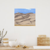 Great Sand Dunes National Park Poster (Keuken)