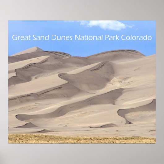 Great Sand Dunes National Park Poster (Voorkant)