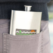 Great Sand Dunes National Park Retro Flacon (Voorbeeld)