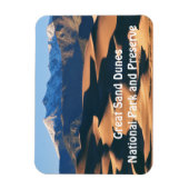 Great Sand Dunes NP au Sunset Magnet (Vertical)