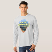 Great Sand Dunes NP (pijlpunt) T-shirt (Voorkant volledig)
