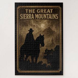 Great Sierra Mountains goudkoorts bandiet Legpuzzel