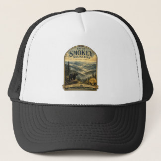 Great Smokey Mountains reislogo Trucker Pet