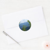 Great Smokey Mountains Ronde Sticker (Envelop)