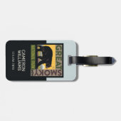 Great Smoky Mountain National Park| Bear Bagagelabel (Achterkant horizontaal)