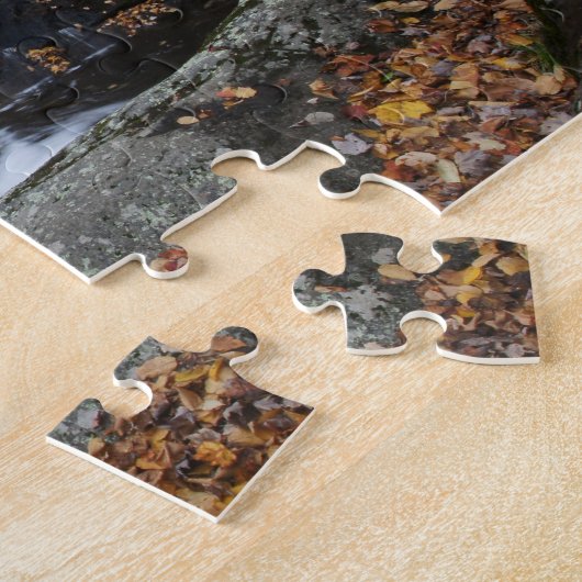 Great Smoky Mountain Waterfall Puzzle Legpuzzel (Zijkant)