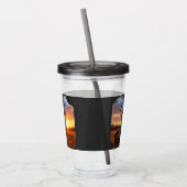 Great Smoky Mountains Deer Acryl Drinkbeker (Links)