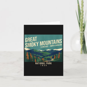 Great smoky mountains nationaal park tennessee kaart