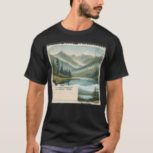 Great Smoky Mountains National Park Ansichtkaart V T-shirt