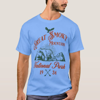 Great Smoky Mountains National Park Backpackaging T-shirt