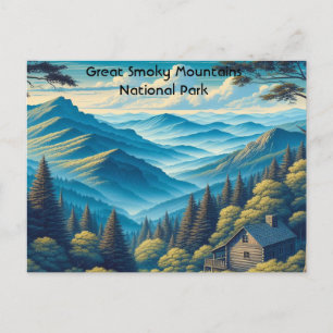 Great Smoky Mountains National Park Briefkaart