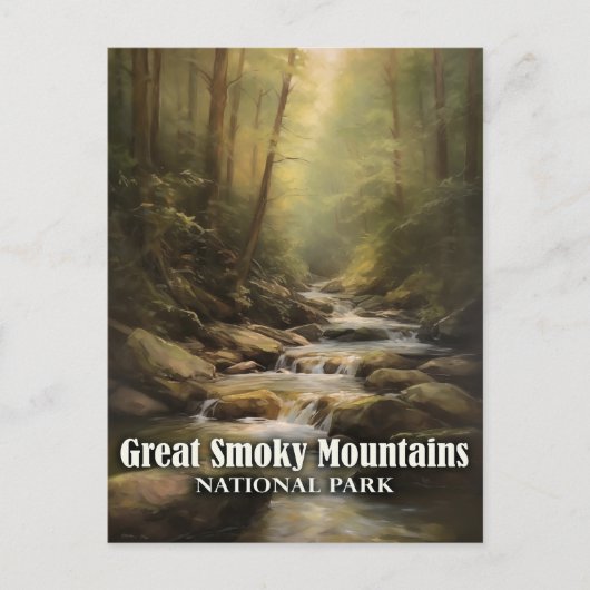 Great Smoky Mountains National Park Briefkaart (Voorkant)