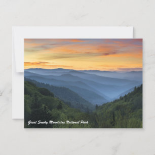 Great Smoky Mountains National Park Briefkaart