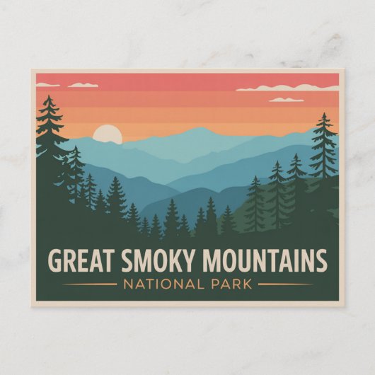 Great Smoky Mountains National Park Carte postale  (Devant)