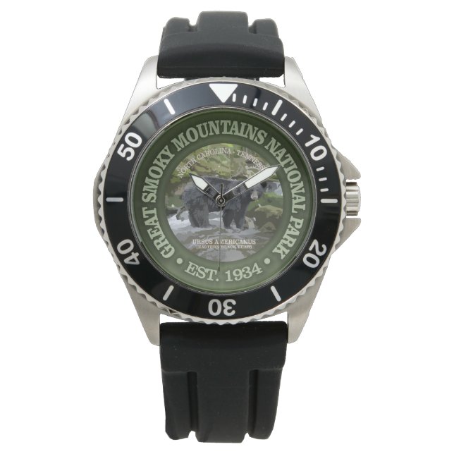 Great Smoky Mountains National Park Horloge (Voorkant)