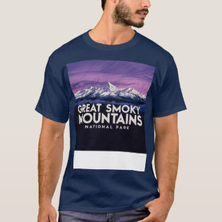 Great Smoky Mountains National Park Majestic Uitzi T-shirt