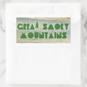 Great Smoky Mountains National Park Rechthoekige Sticker (Tas)