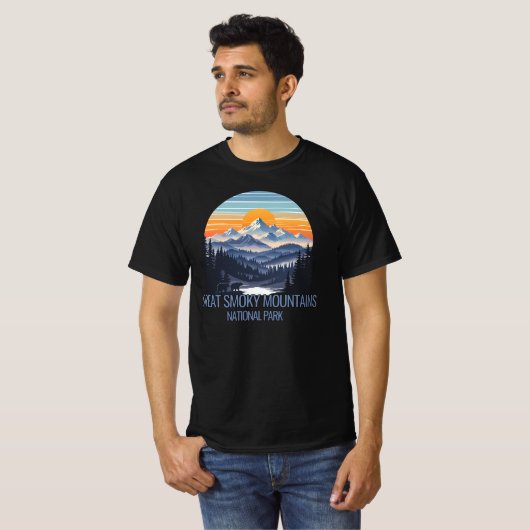 Great Smoky Mountains National Park T-shirt (Voorkant volledig)