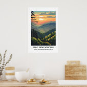 Great Smoky Mountains National Park Tennessee, Ver Poster (Keuken)