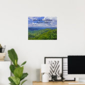 Great Smoky Mountains Newfound Gap Foto Poster (Thuiskantoor)