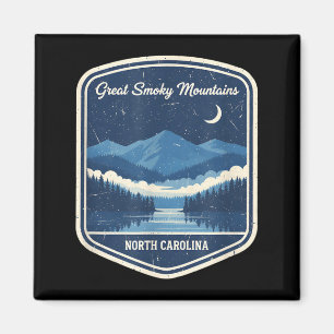 Great Smoky Mountains North Carolina Natuur Wandel Magneet