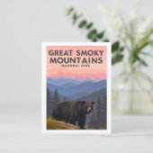 Great Smoky Mountains Park Briefkaart (Staand voorkant)