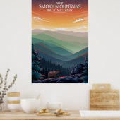Great Smoky Mountains Poster (Keuken)