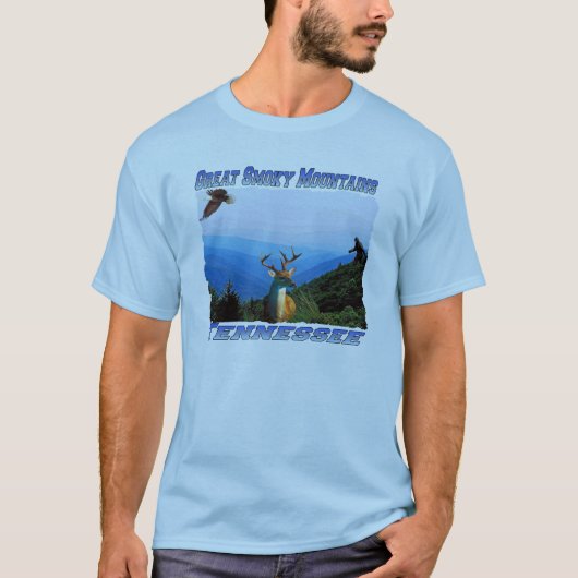 Great Smoky Mountains, T-shirt d'adulte du (Devant)