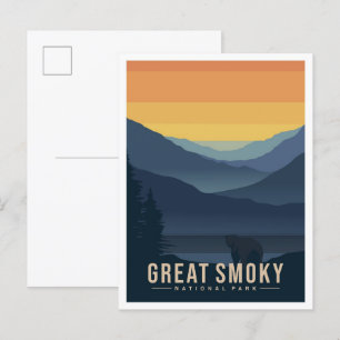 Great Smoky National Park Verenigde Staten Reizen Briefkaart