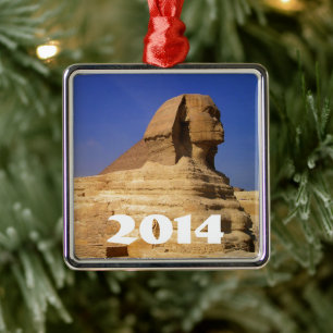 Great Sphinx of Giza, Egypte Metalen Ornament