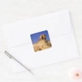 Great Sphinx of Giza, Egypte Vierkante Sticker (Envelop)
