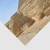 Great Sphinx of Giza with Khafre pyramid - Egypt Tissuepapier (Detail)