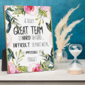 Great Team thank you gift Amazing Team Fotoplaat (Zijkant)