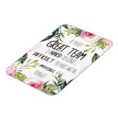 Great Team thank you gift Amazing Team Magneet (Linkerzijde)