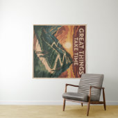 Great Things Take Time Wandkleed (In Situ (horizontaal))