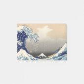 GREAT WAVE Blue White Post-it® Notes (Voorkant)