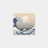 GREAT WAVE Blue White Post-it® Notes (Voorkant)