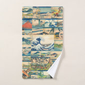 Great Wave Hokusai Mount Fuji Japanse Prints Bad Handdoek (Handdoek)