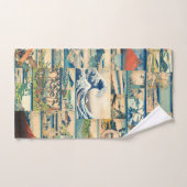 Great Wave Hokusai Mount Fuji Japanse Prints Bad Handdoek (Handdoek)