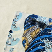 Great Wave, Hokusai, Ukiyo-e Strandlaken (In situ)