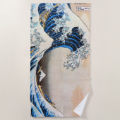 Great Wave, Hokusai, Ukiyo-e Strandlaken (Voorkant)