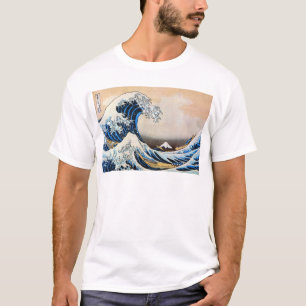Great Wave, Hokusai, Ukiyo-e T-shirt