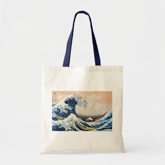 Great Wave, Hokusai, Ukiyo-e Tote Bag (Voorkant)