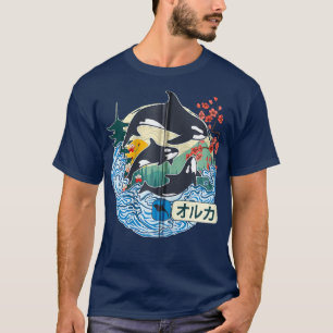 Great Wave Kanagawa Japan Vint T-shirt