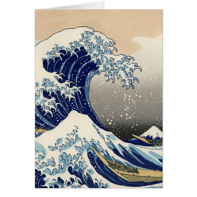 Great Wave Kanagawa Japans schilderen (Voorkant)