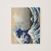 Great Wave Kanagawa Japans schilderen Legpuzzel (Verticaal)