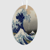 Great Wave Kanagawa Japans schilderen Ornament (voorkant)