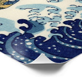 Great Wave Kanagawa Japans schilderen Perfect Poster (Hoek)