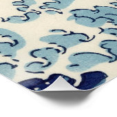 Great Wave Kanagawa Japans schilderen Perfect Poster (Hoek)